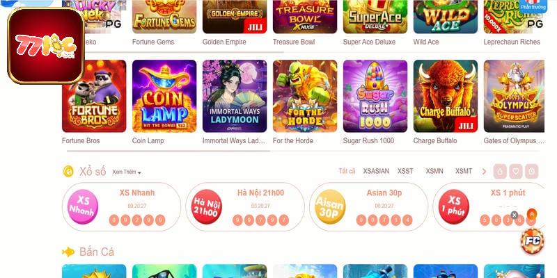 77loc sở hữu hoạt động cá cược chuyên nghiệp đảm bảo an toàn 24/7