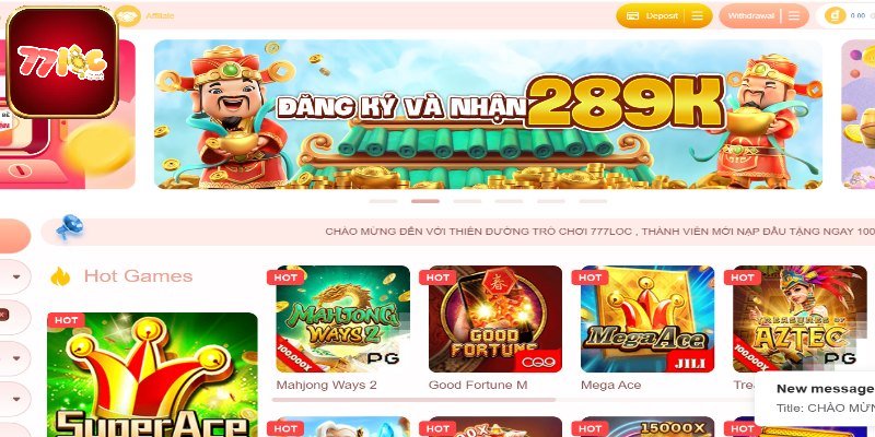 Hướng dẫn đăng nhập 77loc bằng link chính thức